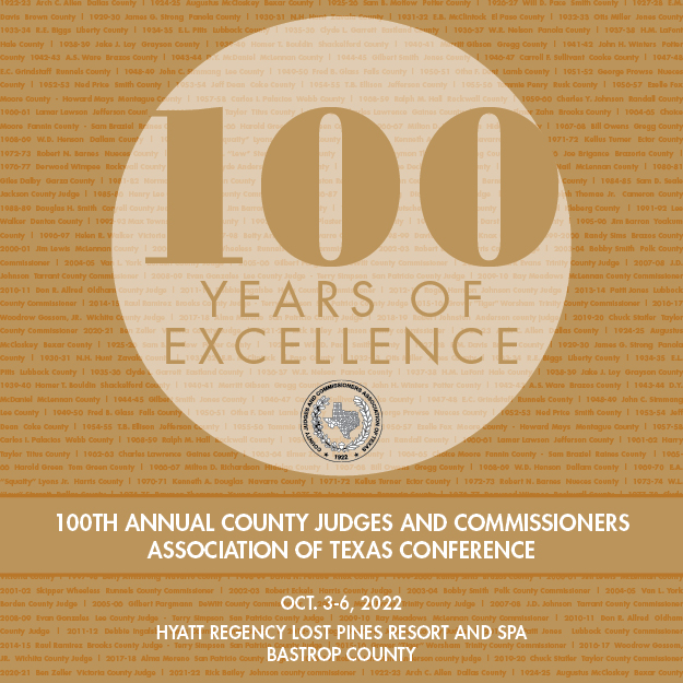 100th Annual CJCA of Texas Conference